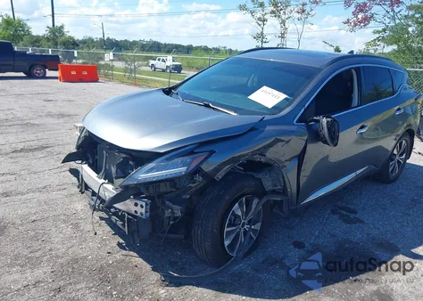 2019 Nissan Murano Sv z USA, uszkodzony, nr VIN 5N1AZ2MJ5KN157162
